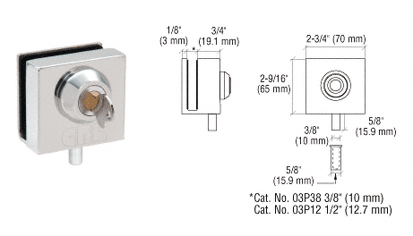 CRL Deluxe Slip-On Locks