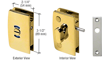 CRL Swinging Glass Door Locks