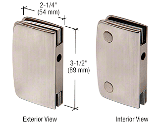 CRL Swinging Glass Door Lock Keepers