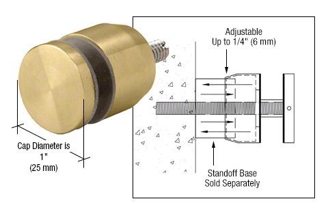 CRL Adjustable 3/4