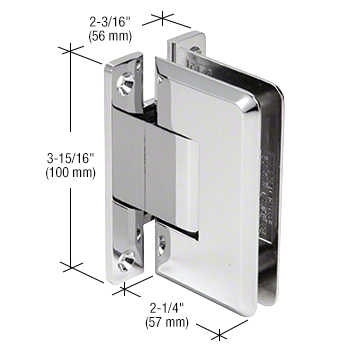 CRL Cologne Series Wall Mount Positive Close