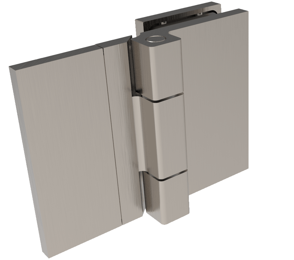 CRL COMO 180° Glass-to-Wall Hinge