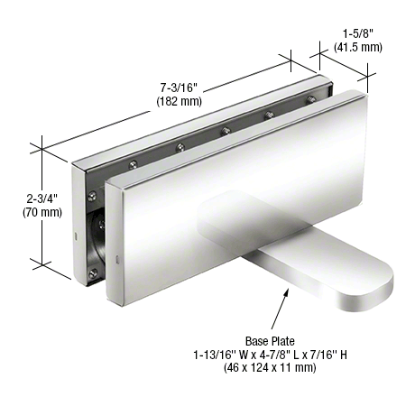 CRL Hydraulic Patch Fitting with 2-9/16