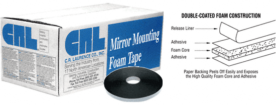 CRL All-Purpose Foam Mounting Tape