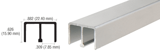 CRL Aluminum Medium Depth Upper Channel