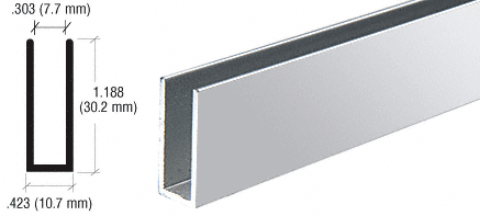 CRL Long U-Channel Window Framing Material