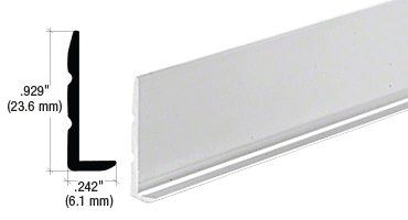 CRL Aluminum 'L' Bar Extrusion