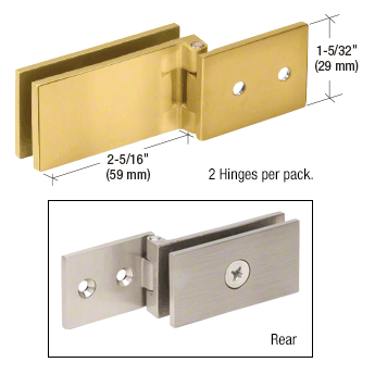 CRL Square Corner Style Hinge