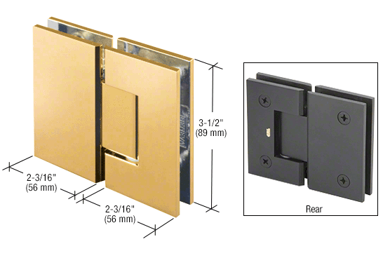 CRL Geneva 180 Degree Glass-to-Glass Hinge