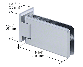 CRL Grande Series Wall Mount Offset Hinges