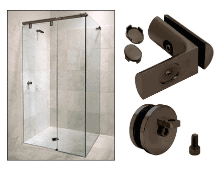 CRL 90 Degree Hydroslide Wall-to-Glass Accessory Kits