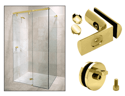 CRL 90 Degree Hydroslide Wall-to-Glass Accessory Kits