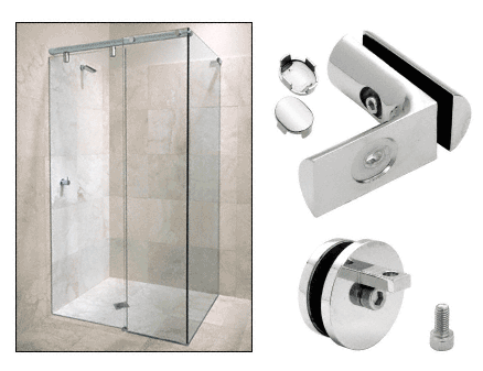 CRL 90 Degree Hydroslide Wall-to-Glass Accessory Kits