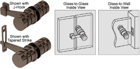 CRL 180 Degree Shower Knob Latch