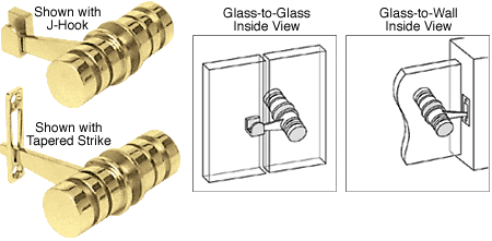 CRL 180 Degree Shower Knob Latch