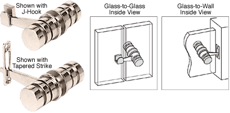 CRL 180 Degree Shower Knob Latch