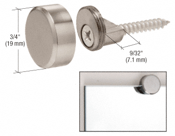  CRL Round Mirror Clip Set