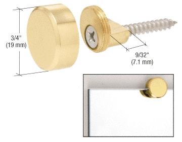  CRL Round Mirror Clip Set