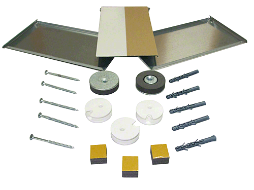 Mirror Mounting Set Professional EM - Excenter Discs and Magnets