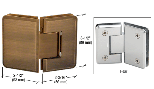 CRL Pinnacle 045 Glass-to-Glass Hinge 