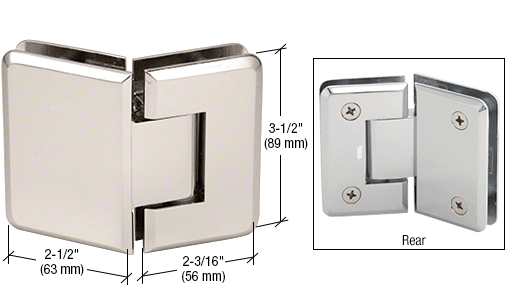 CRL Pinnacle 045 Glass-to-Glass Hinge 