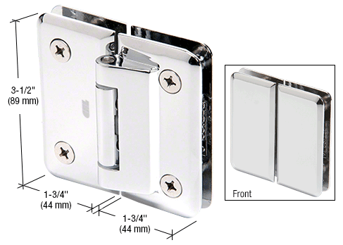 CRL Petite 182 Glass-to-Glass Inswing Hinge