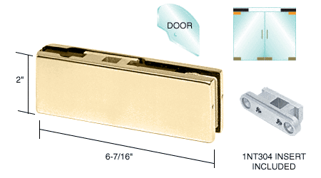 CRL Top Door Patch with Insert No. 1NT304 for use with 9/16