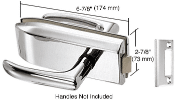 CRL Glass Mounted Passage Latches