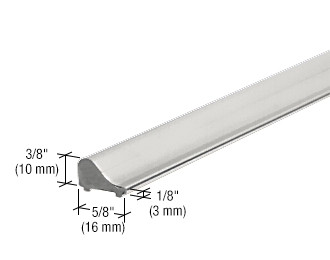 CRL Frameless Shower Door Tapered Threshold