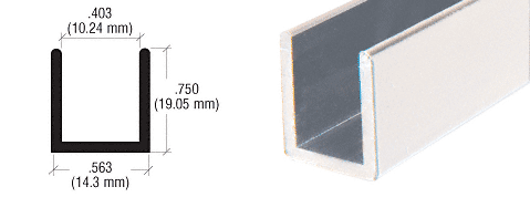 CRL Deep U-Channel for 3/8