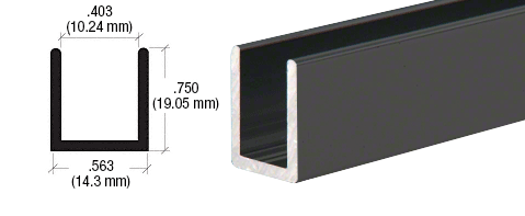 CRL Deep U-Channel for 3/8