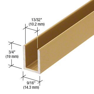 CRL Deep U-Channel for 3/8