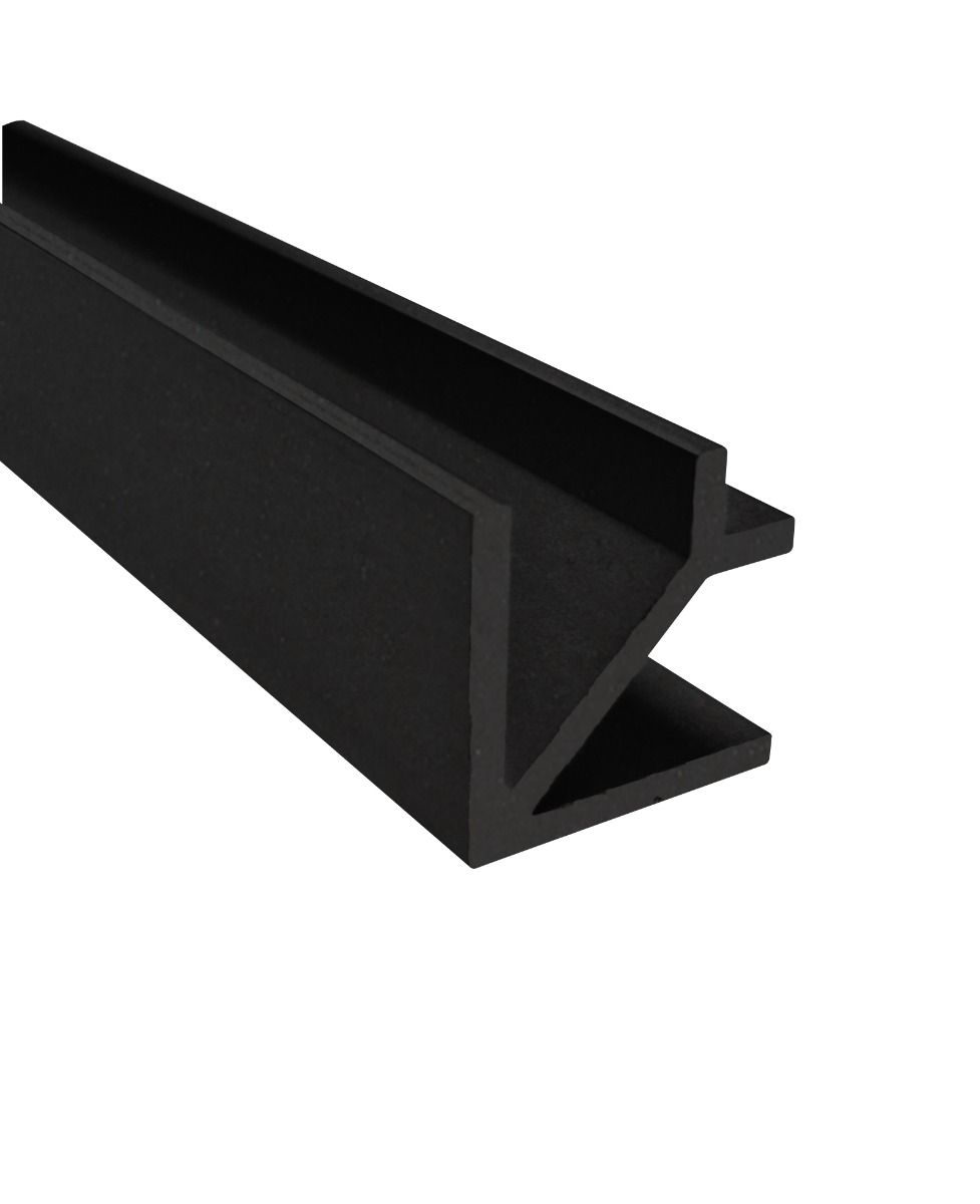 CRL Aluminium Corner Profile 90°, 8 -10 mm, 2,4 m