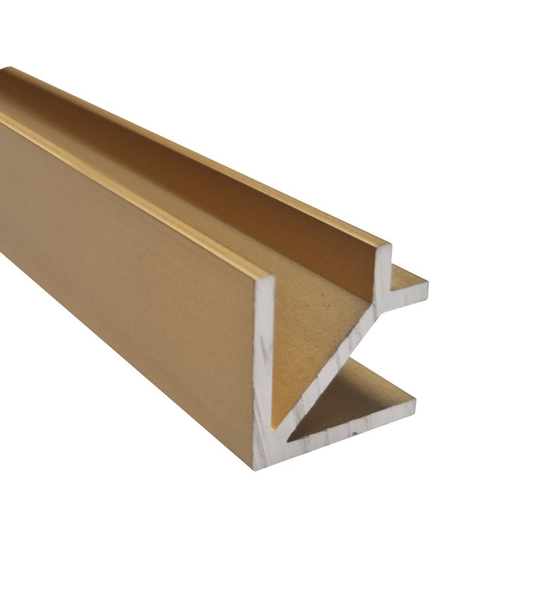 CRL Aluminium Corner Profile 90°, 8 -10 mm, 2,4 m