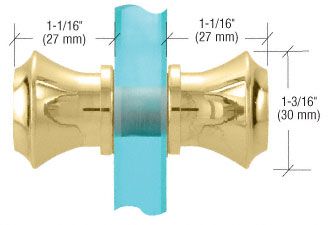 CRL Türknopf Flair, Ø 30 mm