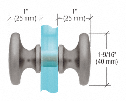 CRL Back-to-Back Traditional Knobs