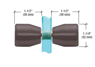 CRL Bow-Tie Knobs