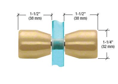 CRL Bow-Tie Knobs