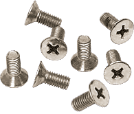 CRL Phillips 6mm x 15mm Cover Plate Screws