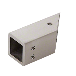 CRL 45 Degree Mitered Wall Mount Brackets for Square Bars