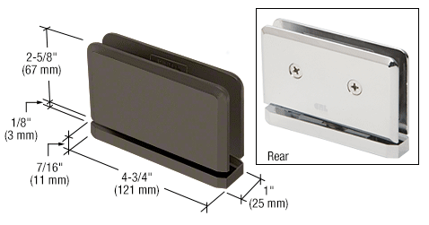 CRL Senior Prima Series Top or Bottom Mount Hinges