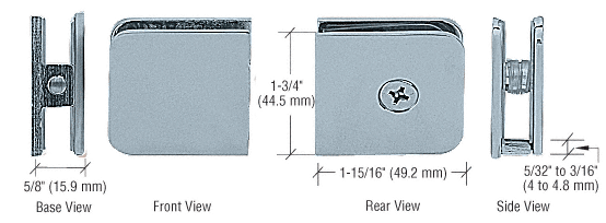 CRL Oversized Fixed Panel U-Clamps