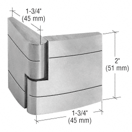 CRL UV Designer Glass-to-Glass Hinge