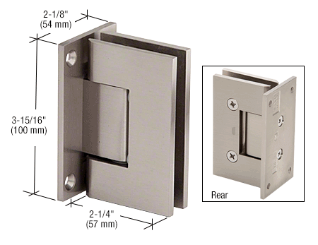 CRL Vienna Series Wall Mount Positive Close