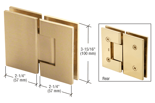 CRL Vienna 180 Glass-to-Glass Hinge