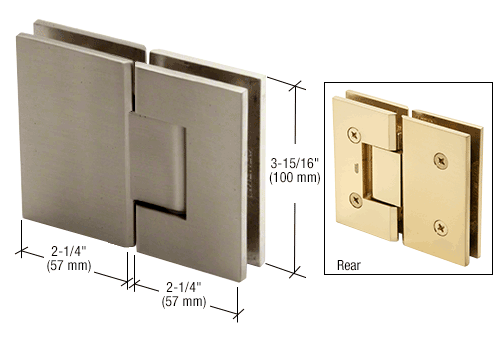 CRL Vienna Series Glass-to-Glass Positive Close