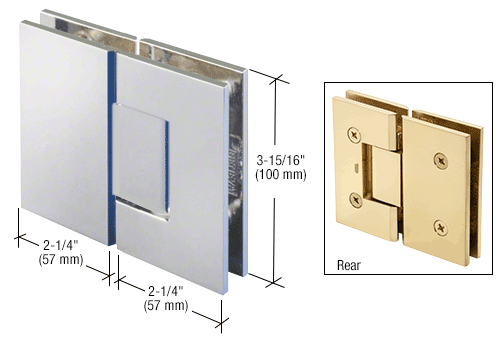 CRL Vienna Series Glass-to-Glass Positive Close