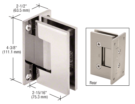 CRL Wall Mount Victoria Series Hinges