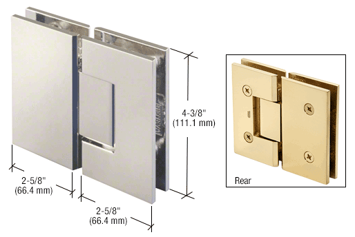 CRL Victoria Series Glass-to-Glass Hinges