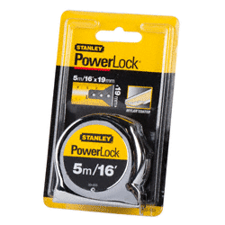 CRL Stanley PowerLock® Metal Case Tape 5 m